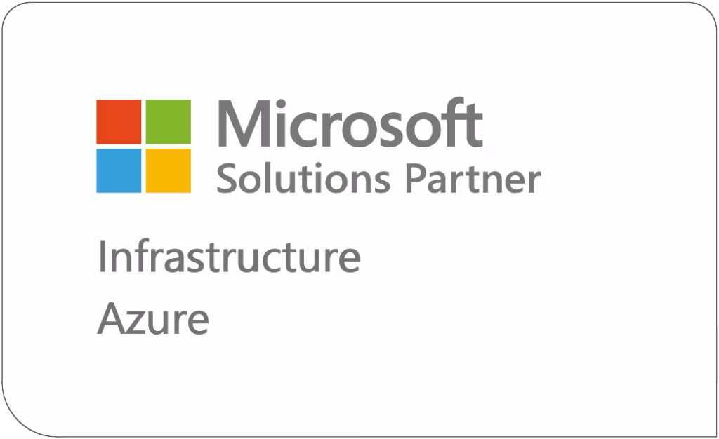 Microsoft Solutions Partner - Infrastructure Azure